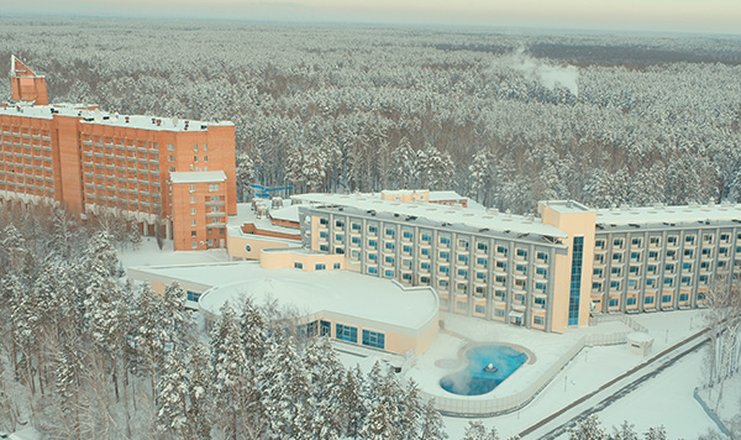 Фото отеля («Сибирь» санаторий) - Общий вид зима