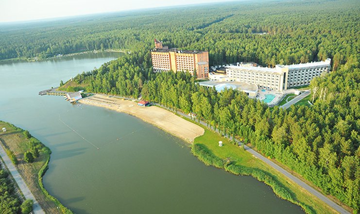 Фото отеля («Сибирь» санаторий) - Общий вид лето