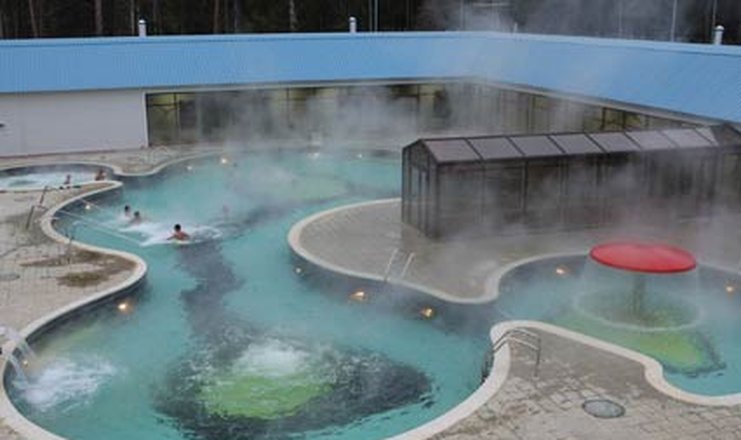 Фото отеля («Верхний бор» база отдыха) - Открытый термальный бассейн